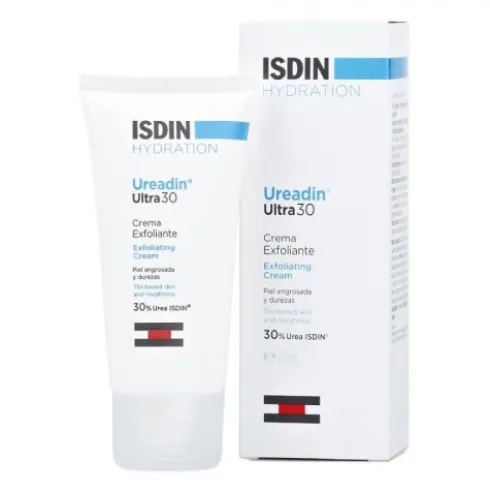 Isdin Ureadin Ultra 30 Crema Esfoliante per Pelle Secca e Ispessita 50 ml