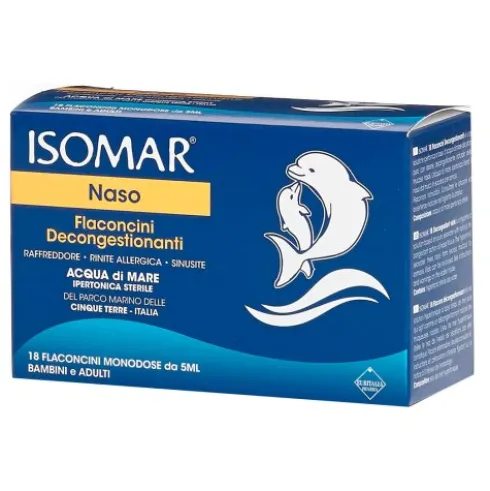 Isomar Decongestionante Soluzione Ipertonica 18 flaconcini 5 ml