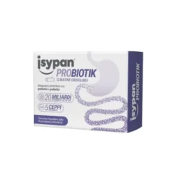 Isypan Probiotik - Integratore di probiotici e prebiotici per disbiosi intestinale - 12 Buste Orosolubili