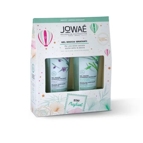 Jowae Cofanetto Gel Doccia - Gel doccia Idratante Rivitalizzante 200 ml + Gel Doccia Idratante Rilassante 200 ml