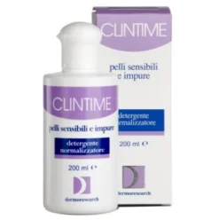 Judifarm Clintime Detergente Fluido Normalizzante per Pelli Grasse 200 ml