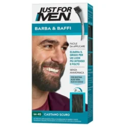 Just for Men Colorante Barba e Baffi Castano Scuro M45
