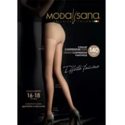 Kamila Cherie Collant Maglia Liscia Visone 5, 100 Den