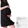 Kamila Collant Gestante Maternity Maglia Rete 140 Denari Nero Taglia 4