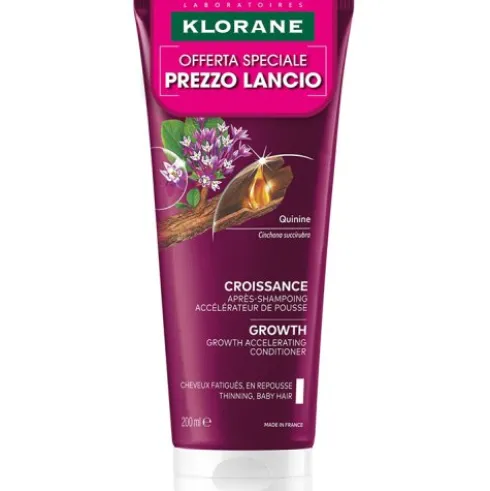 Klorane Balsamo Anti-caduta con Chinina - Balsamo fortificante e stimolante - 200 ml
