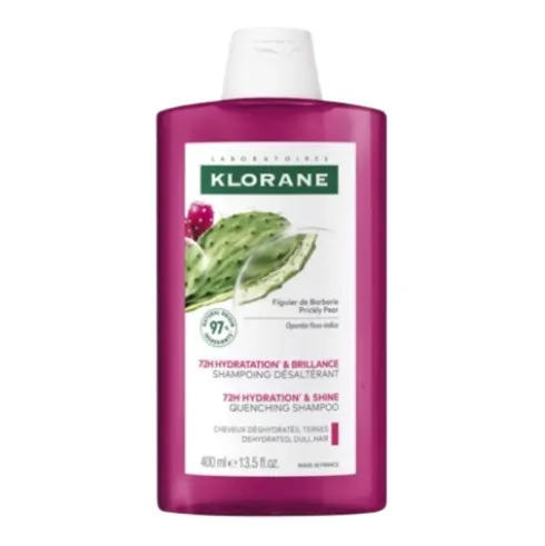 Klorane Shampoo al Fico d'India - Shampoo illuminante per capelli spenti - 200 ml
