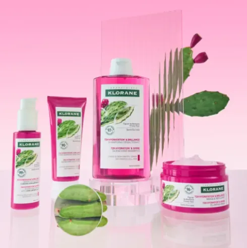 Klorane Shampoo al Fico d'India - Shampoo illuminante per capelli spenti - 400 ml