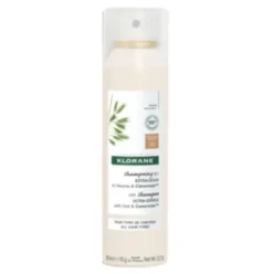 Klorane Shampoo Secco all' Avena e Ceramide per Capelli Scuri - Shampoo secco extra delicato - 150 ml - Nuova formula