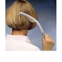 Kordofan Pettine Curvo con Manico Lungo Ergonomico Antiscivolo