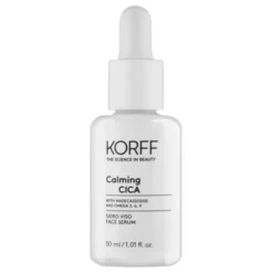 Korff Calming Cica Siero Viso Lenitivo - Siero riparatore per pelle irritata e arrossata - 30 ml