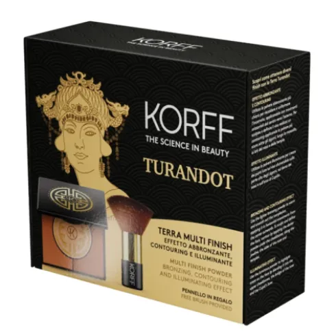 Korff Make Up Terra Turandot Multi-Finish - Terra in edizione limitata - Omaggio a Giacomo Puccini - 8,5 g