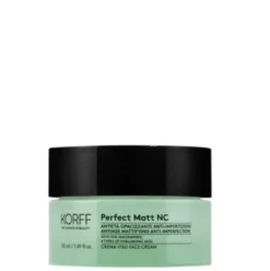 Korff Perfect Matt Nc Crema Viso Antietà - Crema opacizzante antimperfezioni e antiage - 50 ml