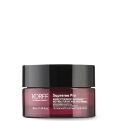 Korff Supreme Pro Crema Viso Matt Antirughe - Crema viso rimpolpante per pelle secca - 50 mL