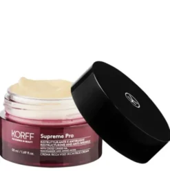 Korff Supreme Pro Crema Viso Ricca Antirughe - Crema viso rimpolpante per pelle secca - 50 mL