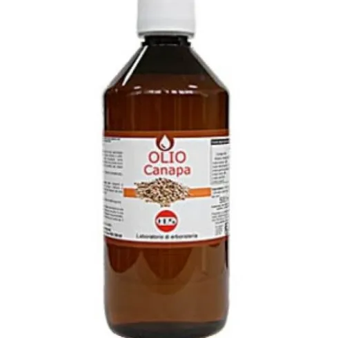 Kos Olio di Canapa per Benessere Pelle Acidi Grassi Essenziali 500ml