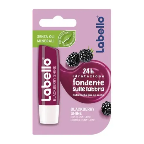 Labello Blackberry Shine Balsamo Labbra Idratante 5.5ml