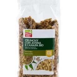 La Finestra sul Cielo Crunchy Bio Avena e Canapa Ricca di Fibre 375 g