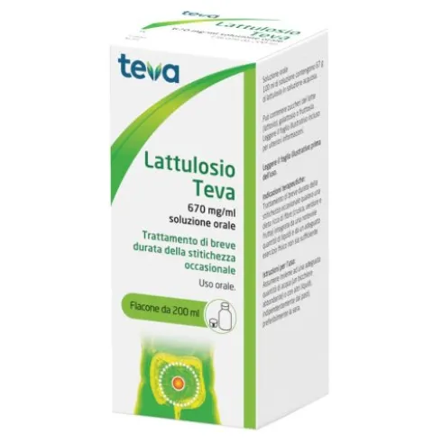 LATTULOSIO Scir.200ml TEVA