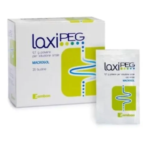 Laxipeg Macrogol 4000 Polvere Orale per Stitichezza - 20 Bustine