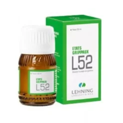 Lehning Laboratoires L52 Gocce Omeopatiche per sintomi influenzali 30ml