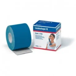 Leukotape K Taping Fisioterapico Blu 2,5cm x 5m