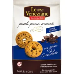 Le Veneziane Biscotti Gocce di Cioccolato Senza Glutine 250g