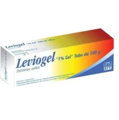 Leviogel Gel Diclofenac Sodico 1% per Dolori Muscolari e Articolari 100g