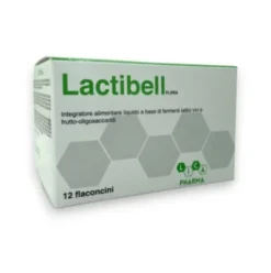 Lica Pharma Lactibell Integratore per Flora Intestinale 12 Flaconcini