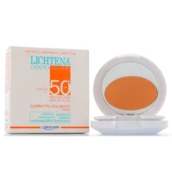 Lichtena Dermosolari Compatto Colorato SPF50+ Honey 10g