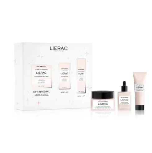 Lierac Cofanetto di Natale Lift Integral Notte - Crema antirughe 50 ml + Siero tensore 15 ml + Crema giorno rassodante 25 ml