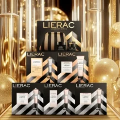 Lierac Cofanetto di Natale 2025 Premium Siero - Siero assoluto 30 ml + Crema contorno occhi 20 ml + Trousse