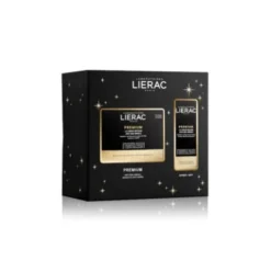 Lierac Cofanetto di Natale Premium Soyeuse - Crema viso leggera antirughe 50 ml + Contorno occhi 15 ml