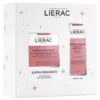 Lierac Cofanetto di Natale Supra Radiance Crema Gel - Crema gel viso antirughe 50 ml + siero booster di luminosità 30 ml