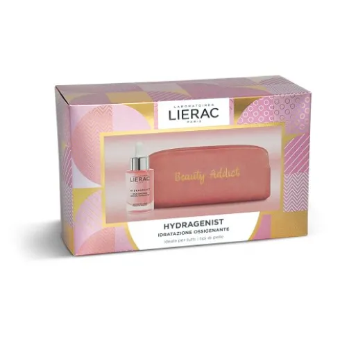Lierac Cofanetto Hydragenist Siero - Siero idratante ossigenante rimpolpante 30 ml + pochette in velluto