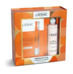 Lierac Cofanetto Mesolift - Mesolift C15 Concentrato Rivitalizzante 2 fiale + Latte micellare struccante 200 ml