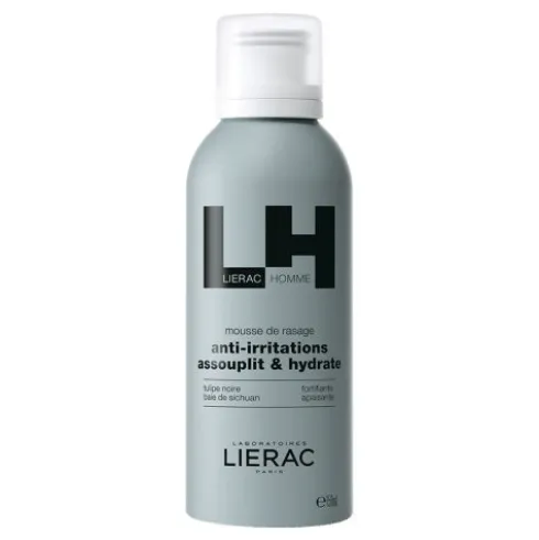 Lierac Homme Mousse da Barba Idratante Anti-Irritazioni Protettiva 150ml