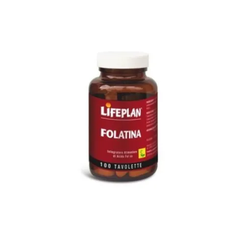 Lifeplan Folatina Integratore Alimentare Acido Folico Per Gravidanza e Allattamento 100 Compresse