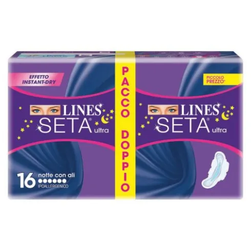 LINES SETA Ultra Notte 16pz