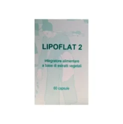 Lipoflat 2 Integratore Alimentare per Fame Nervosa 60 Capsule