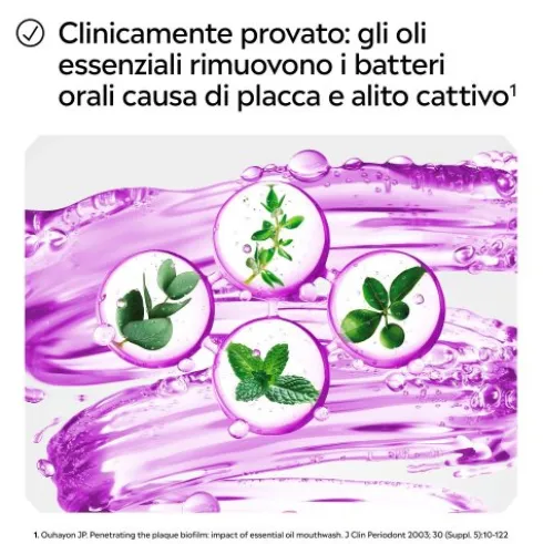 Listerine Total Care Collutorio - Ideale contro la formazione di tartaro e placca - 500 ml