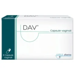 Lo.Li.Pharma Dav Capsule Vaginali Trattamento Riequilibrante 6pz