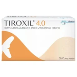 Lo.li.pharma Tiroxil 4.0 Integratore Myo-inositolo Selenio Tiroide 30 Compresse