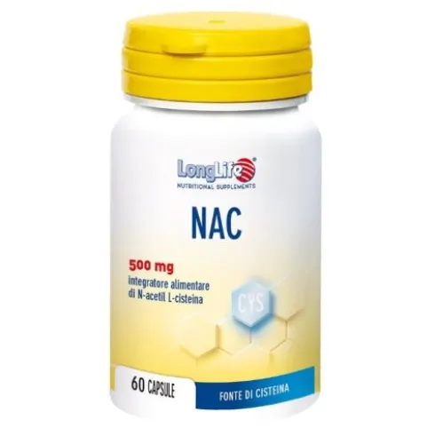 LONGLIFE NAC 60 Capsule 500mg
