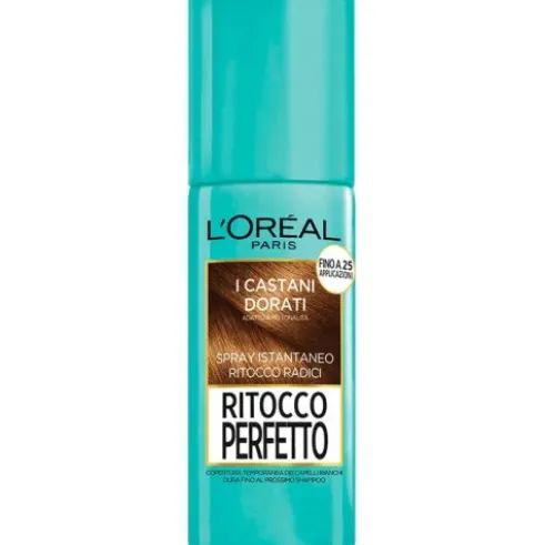 L'Oréal Paris Ritocco Perfetto Spray Castani Dorati per Radici 75 ml