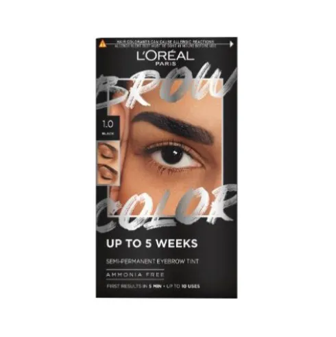 L OREAL BROW TINT 1.0 BLACK