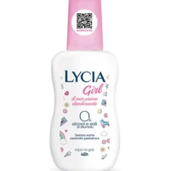 Lycia Girl Deodorante Vapo No Gas Delicato per Bambine 75ml