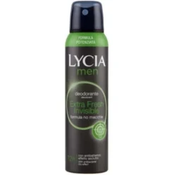 Lycia Men Deodorante Extra Fresh Spray Uomo a Lunga Durata 150ml