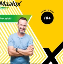 Maalox Nausea - Per il trattamento della nausea degli adulti - 20 Compresse Effervescenti