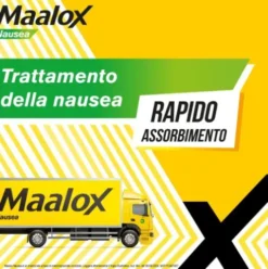 Maalox Nausea - Per il trattamento della nausea degli adulti - 20 Compresse Effervescenti