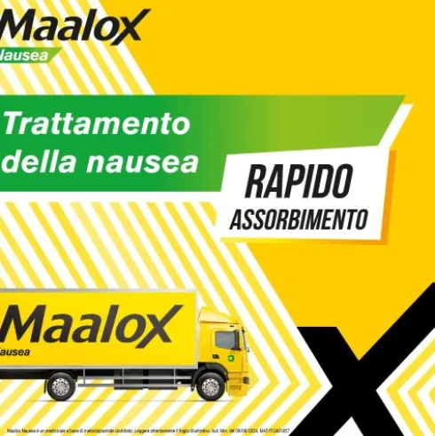 Maalox Nausea - Per il trattamento della nausea degli adulti - 20 Compresse Effervescenti